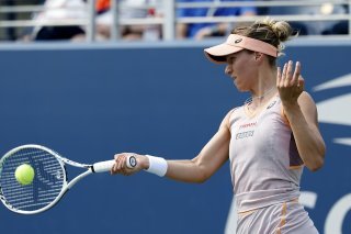 Viktorija Golubic (ici à l'US Open) a été battue d'entrée à Hua Hin lundi KEYSTONE/EPA/JOHN G. MABANGLO